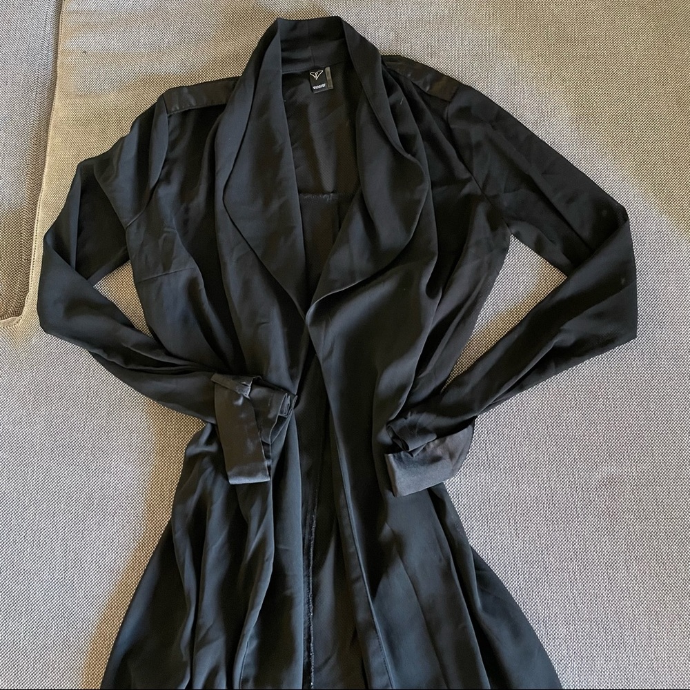 Floor length duster